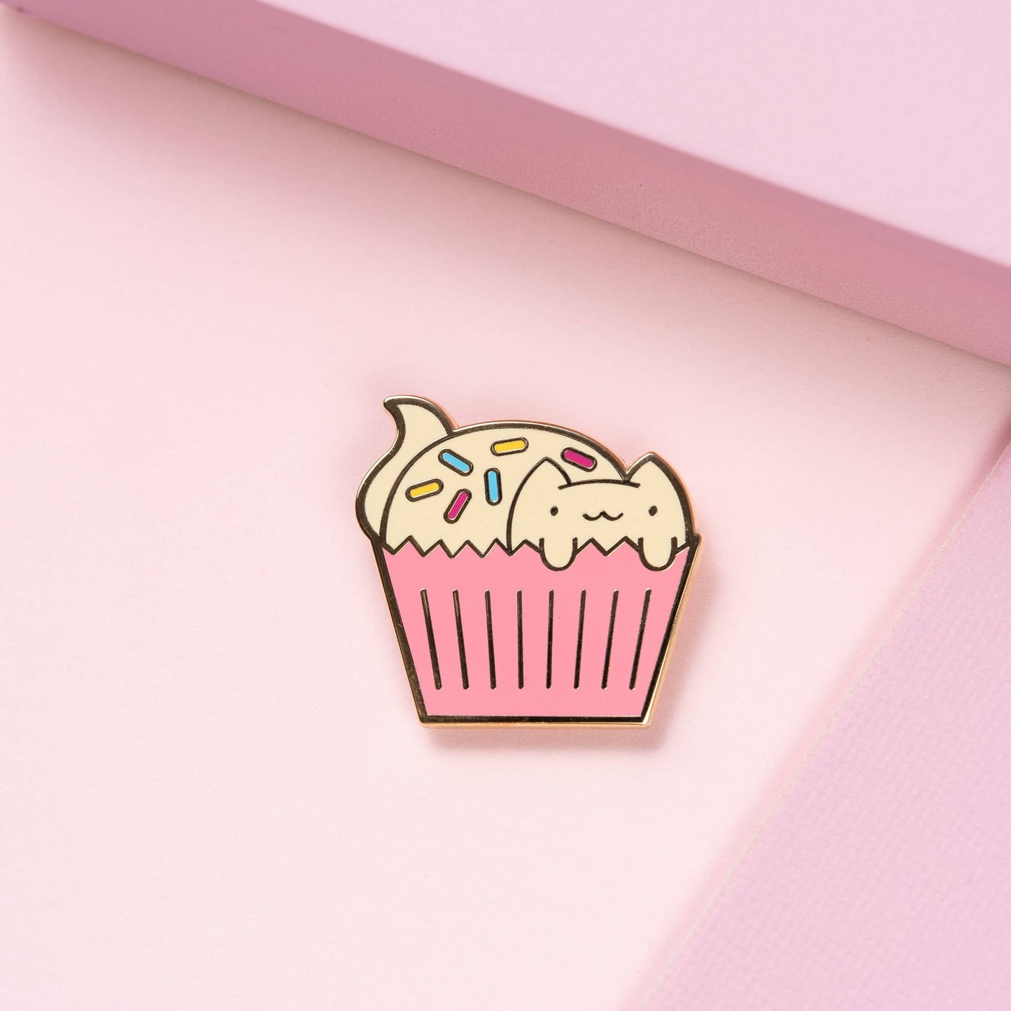 Cupcake Cat Enamel Pin